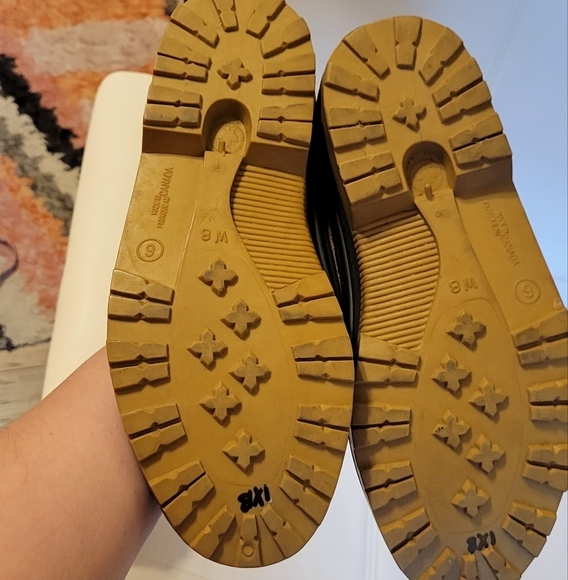 ORVIS Waterproof Rubber Leather Duck Hiking Shoes Boots W 8 / Men 6 - Picture 4 of 12